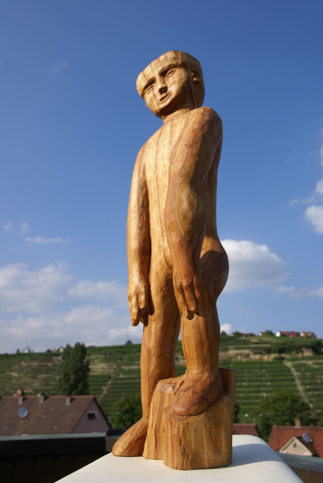 Linkshändiger Aufsteiger