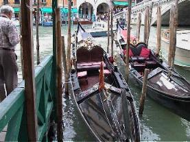 Gondeln in Venedig