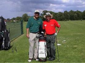 Die Golfer Thomas und Jim