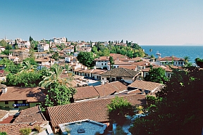 Antalya, Blick ber die Altstadt