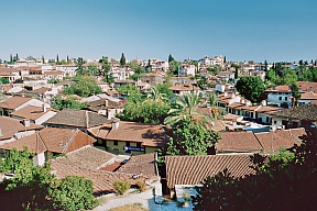 Antalya, Blick ber die Altstadt