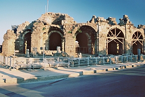 Side, Ausgrabungsareal