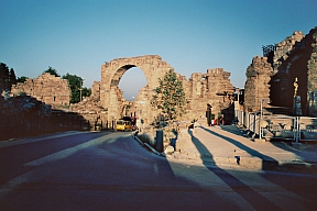 Side, Ausgrabungsareal