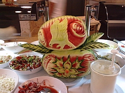 Thalia Beach Resort, Buffet