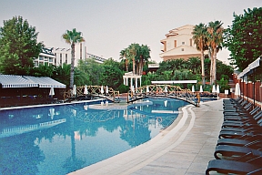 Thalia Beach Resort, Sonnenterrasse