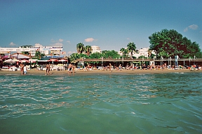 Thalia Beach Resort, Strand