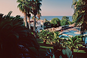 Thalia Beach Resort, Blick ber den Poolbereich