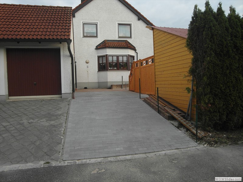 Pflaster und Sichtschutz
