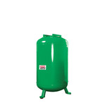 Vertical tank with fittings