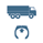 Truck inside