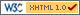 valid xhtml 1.0