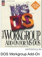 Bild DOS Workgroup Add-on fuer MS-DOS